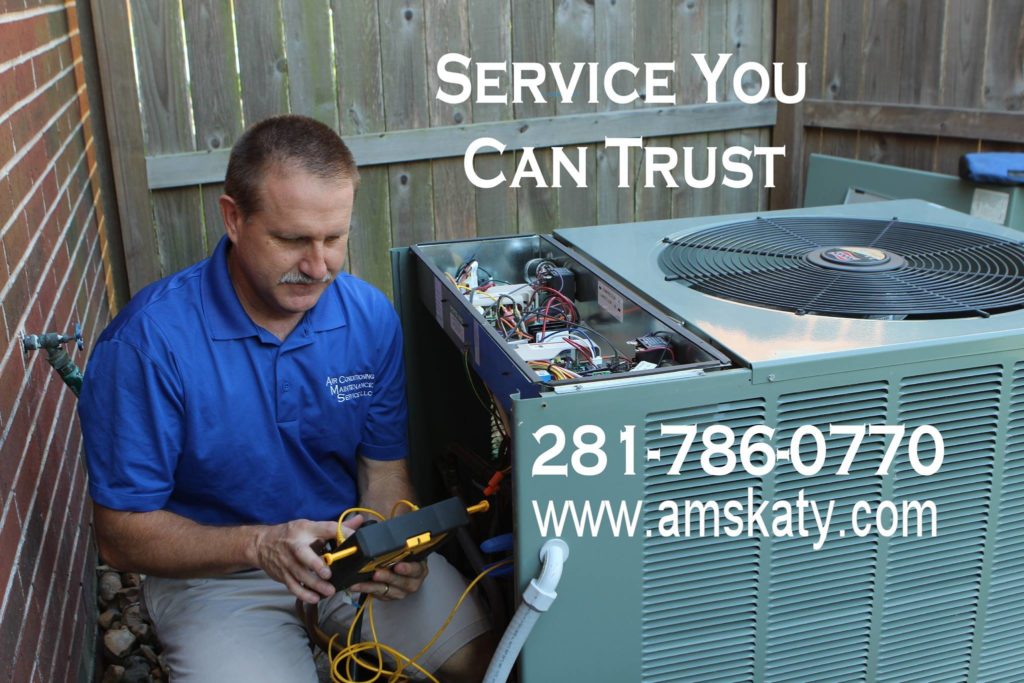 Why Do I Need AC Maintenance Gene from AMS Katy Checking Internal AC System
